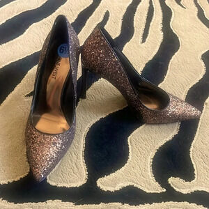 Nine West Glitter Stilettos